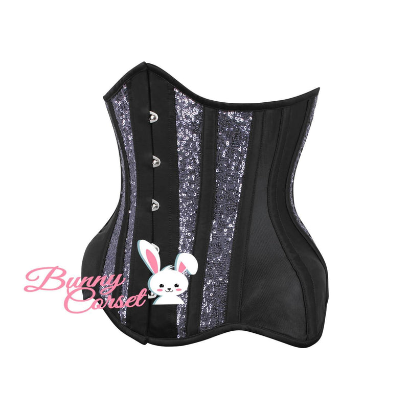 Madelynn Sequin Mesh Corset