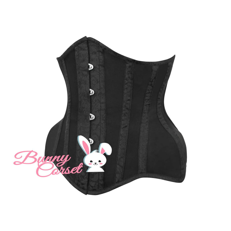 Candyce Black Mesh Corset