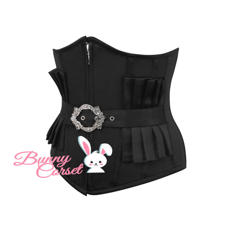 Camille Black Underbust Corset