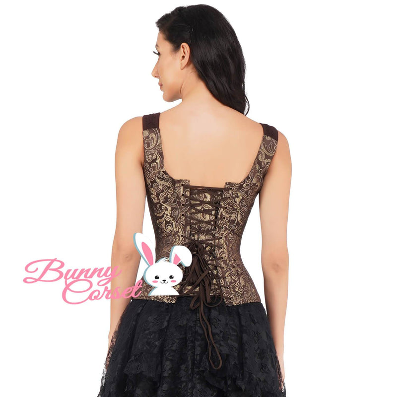 Genisia Overbust Zipper Corset