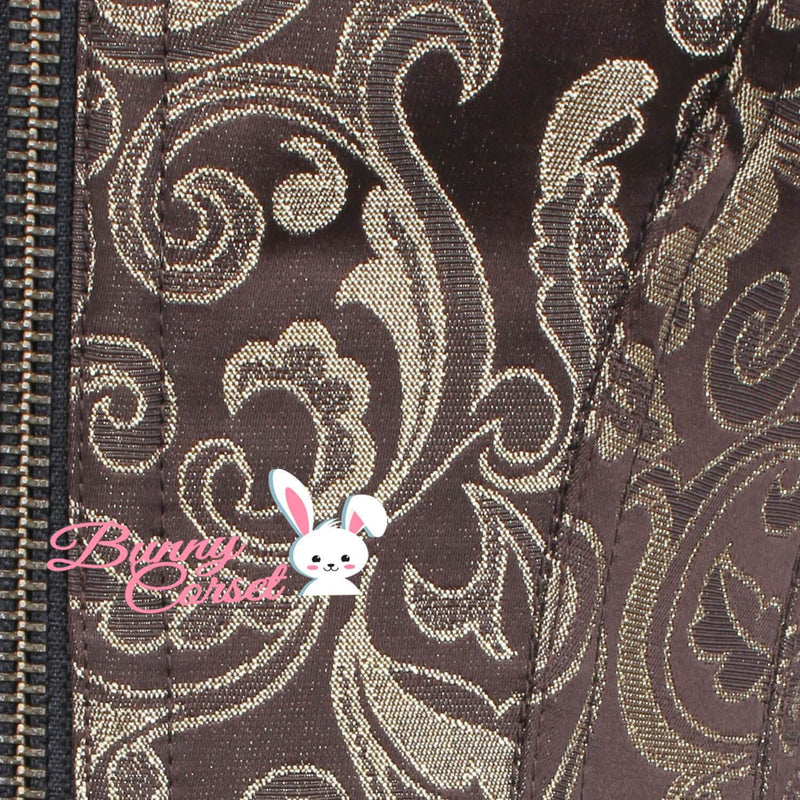 Genisia Overbust Zipper Corset