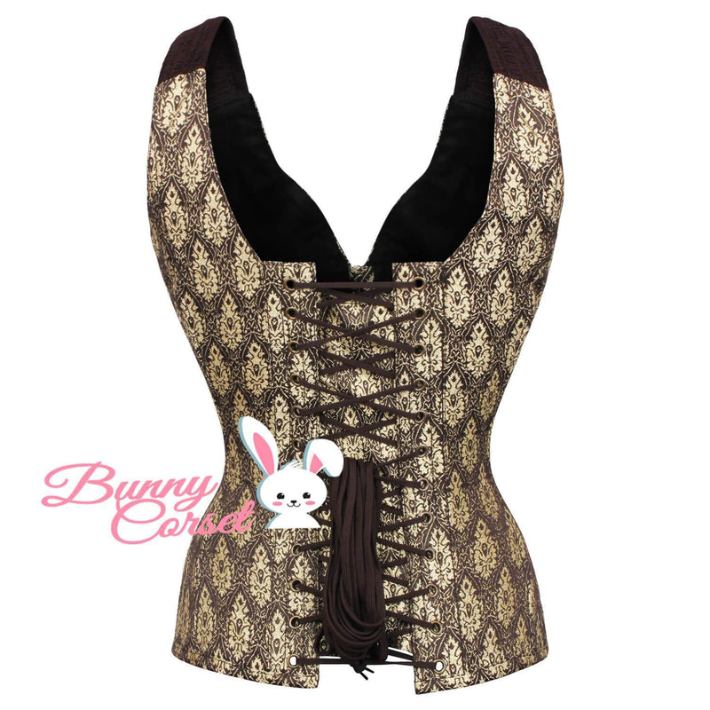 Dannell Brocade Overbust Corset