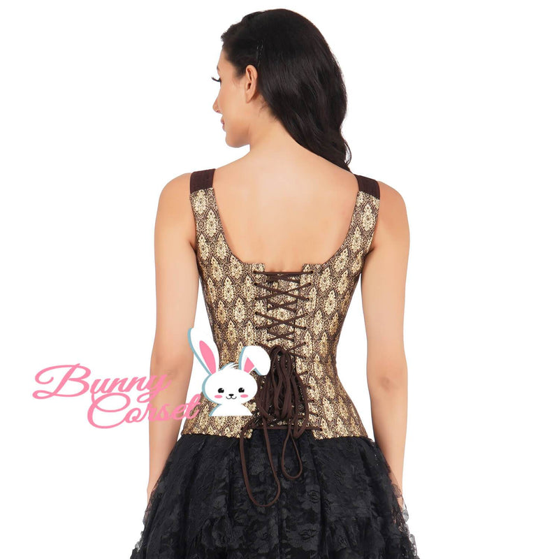 Dannell Brocade Overbust Corset