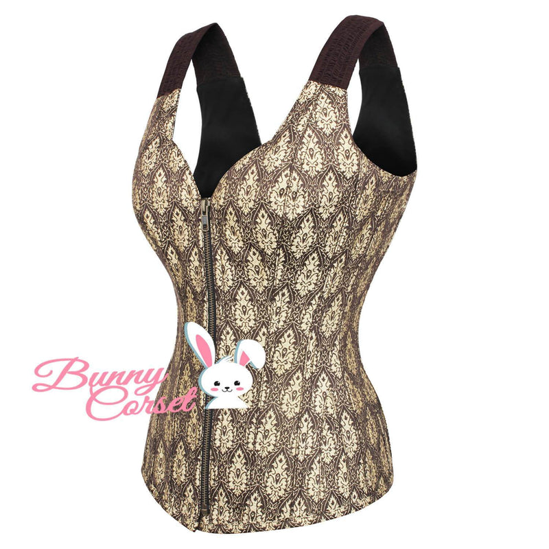 Dannell Brocade Overbust Corset