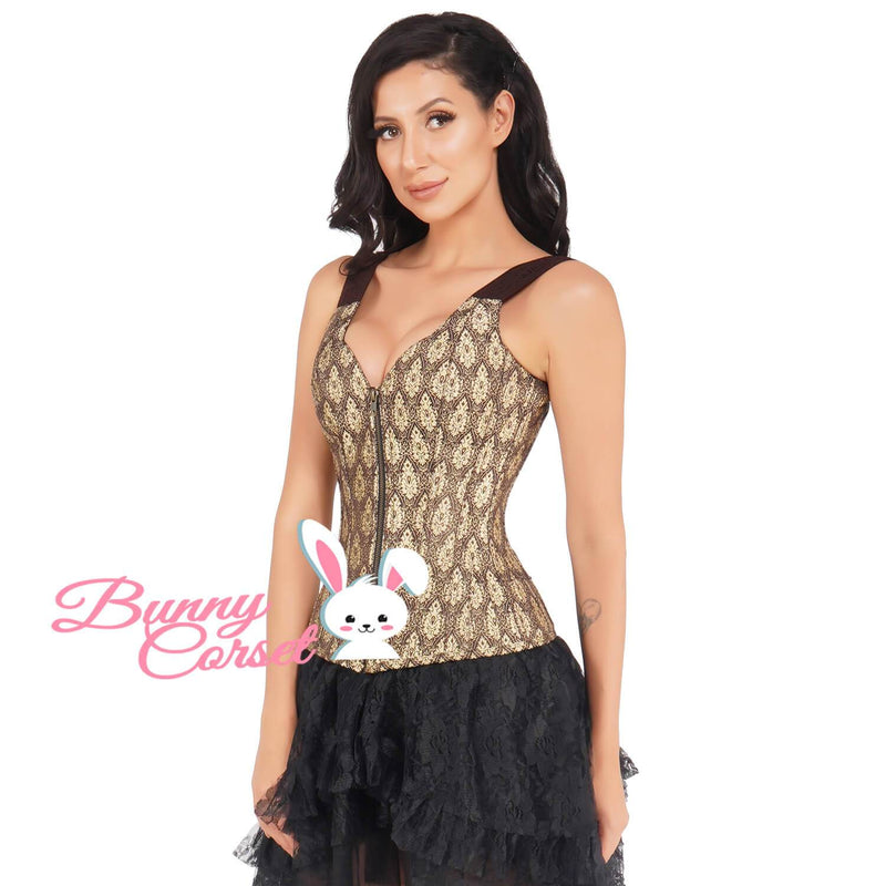 Dannell Brocade Overbust Corset