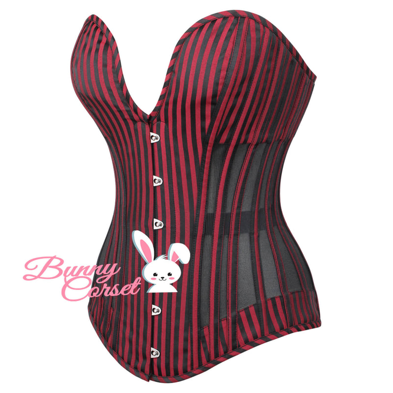 Sarah Mesh Overbust Corset