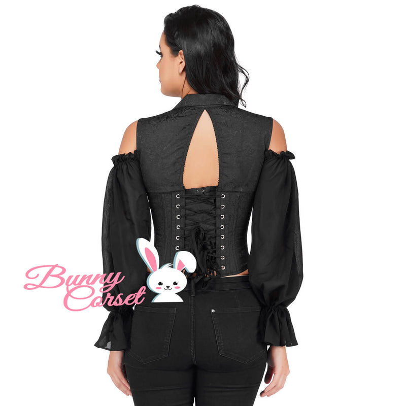 Vivian  Cold Shoulder Corset