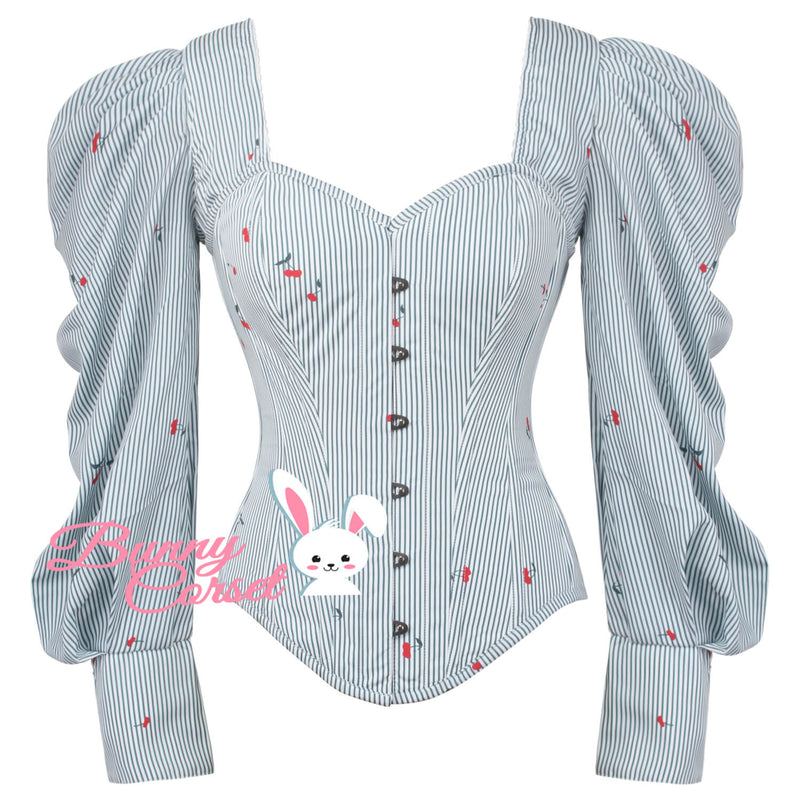 Caroline Cherry Print Corset