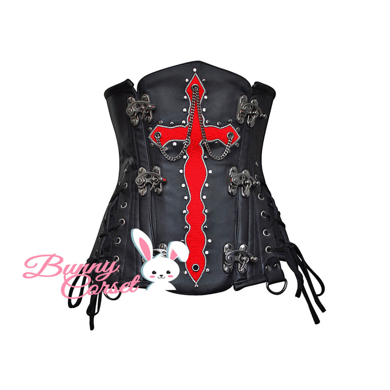 Aniyah Underbust Black Corset