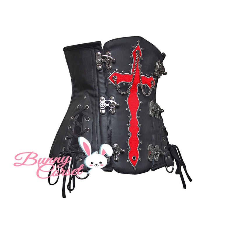 Aniyah Underbust Black Corset