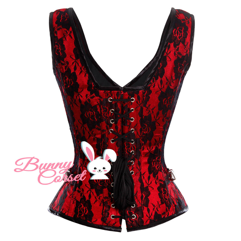 Vanessa Overbust Satin Corset