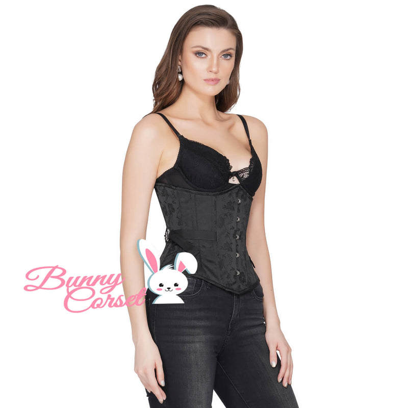 Alina Underbust Black Corset