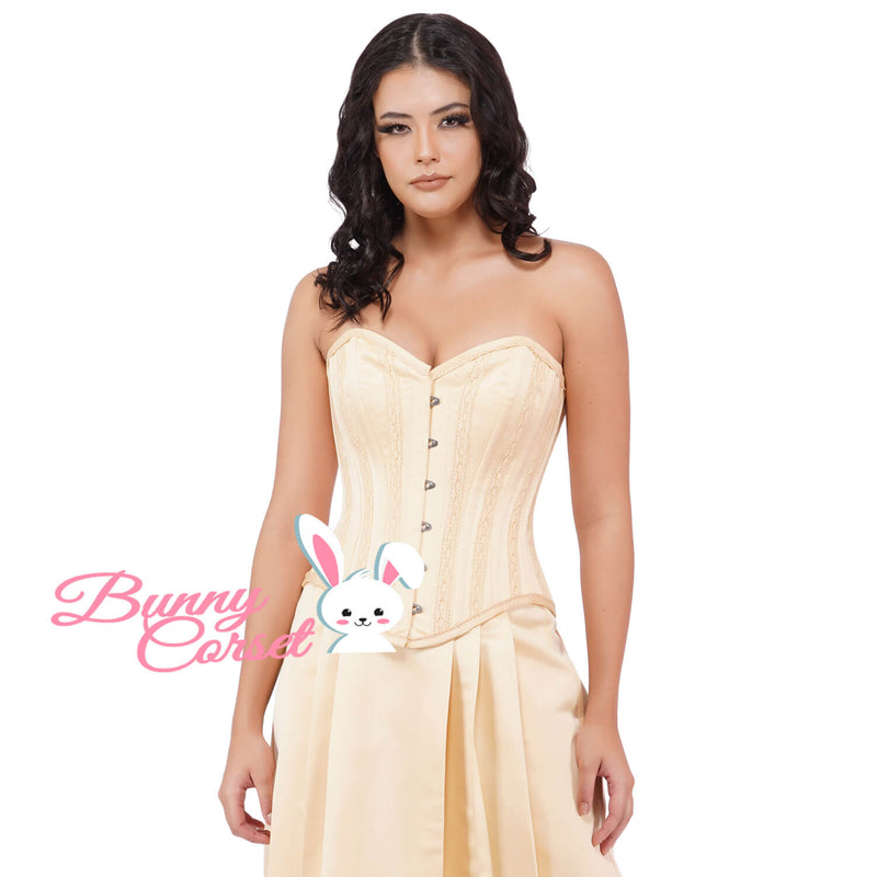 Alaia Overbust Satin Corset