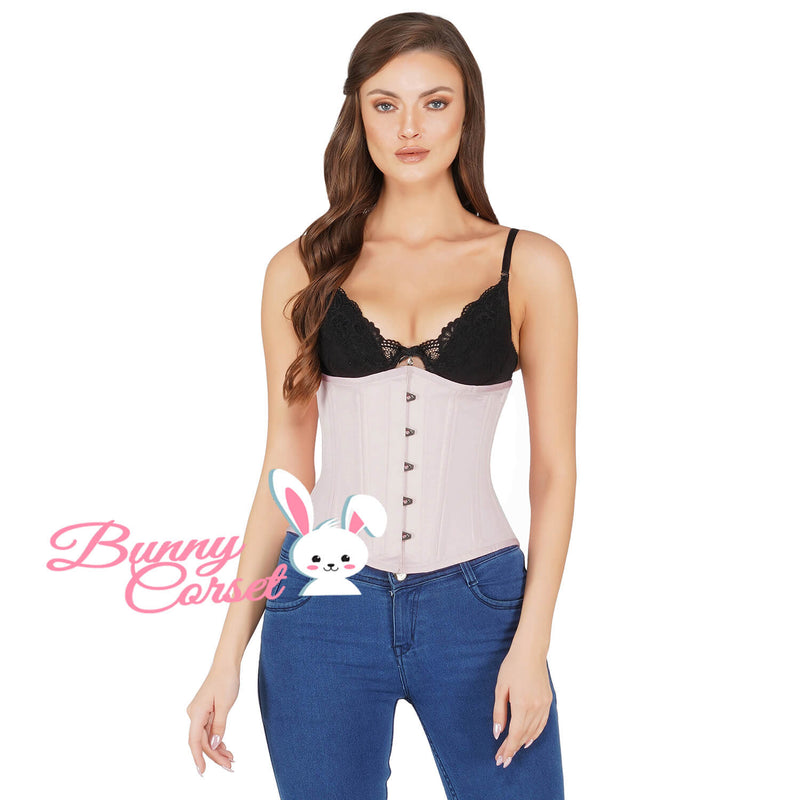 Alaya Bespoke Pink Satin Corset