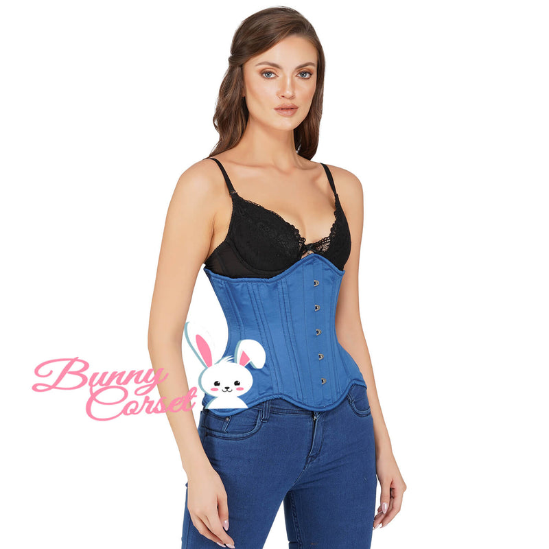 Lainey Bespoke Blue Corset