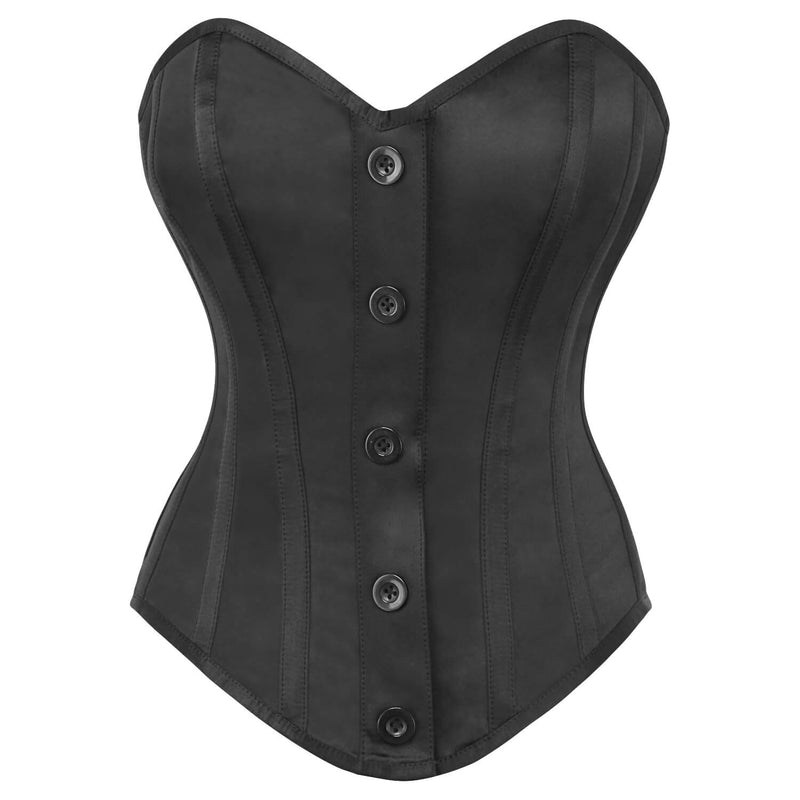 Nicole Black Satin Corset