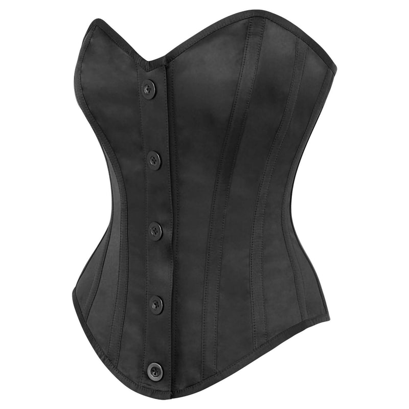 Nicole Black Satin Corset