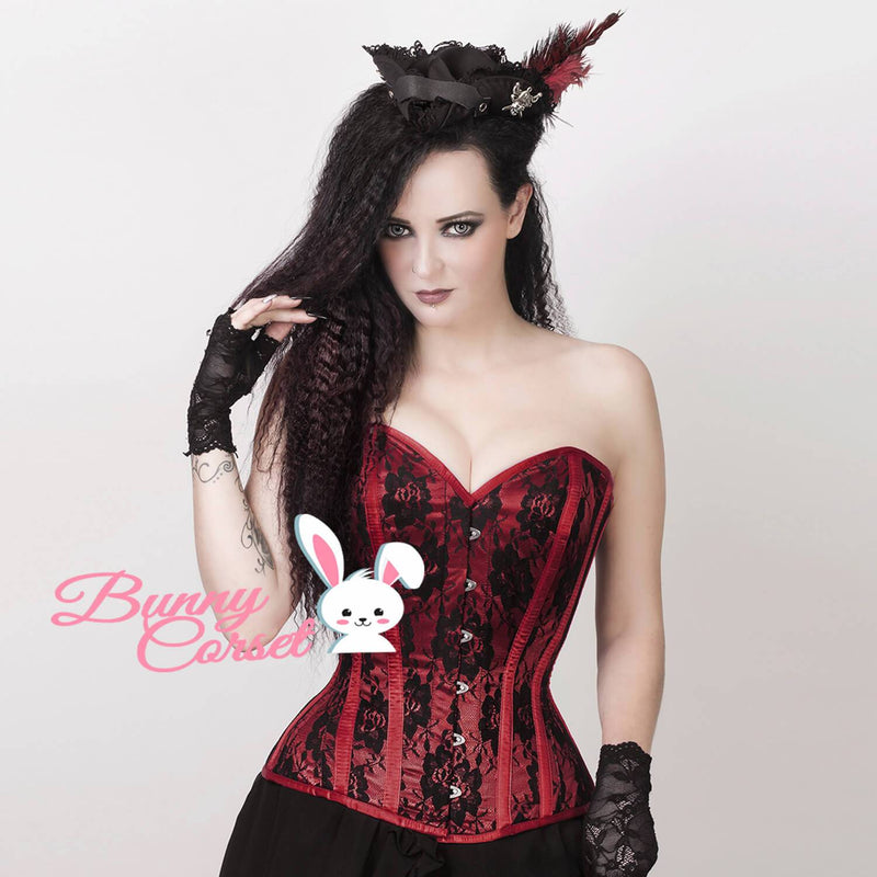 Lea Overbust Satin Corset