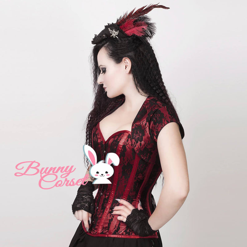 Lea Overbust Satin Corset