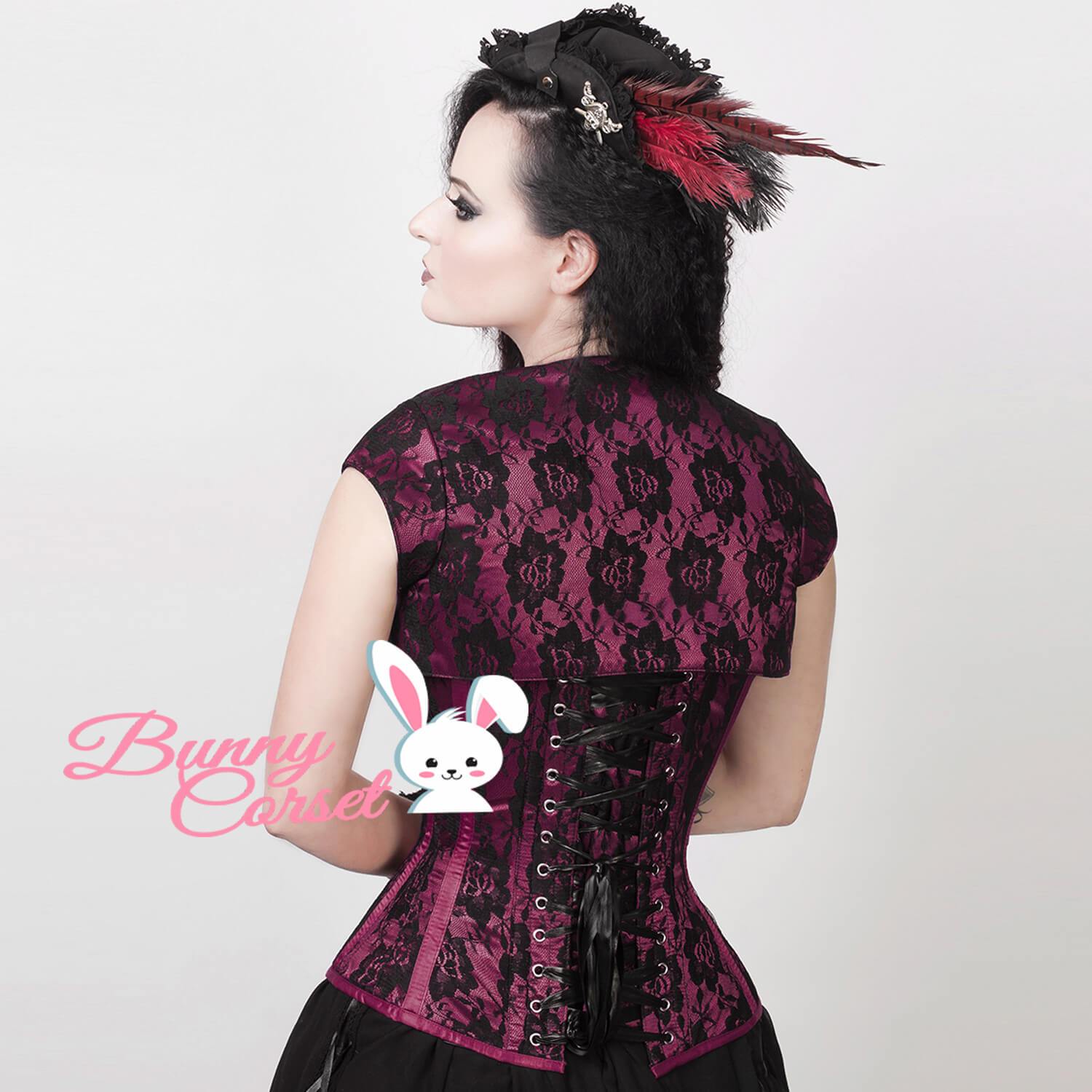 Lea Overbust Satin Corset – Bunny Corset