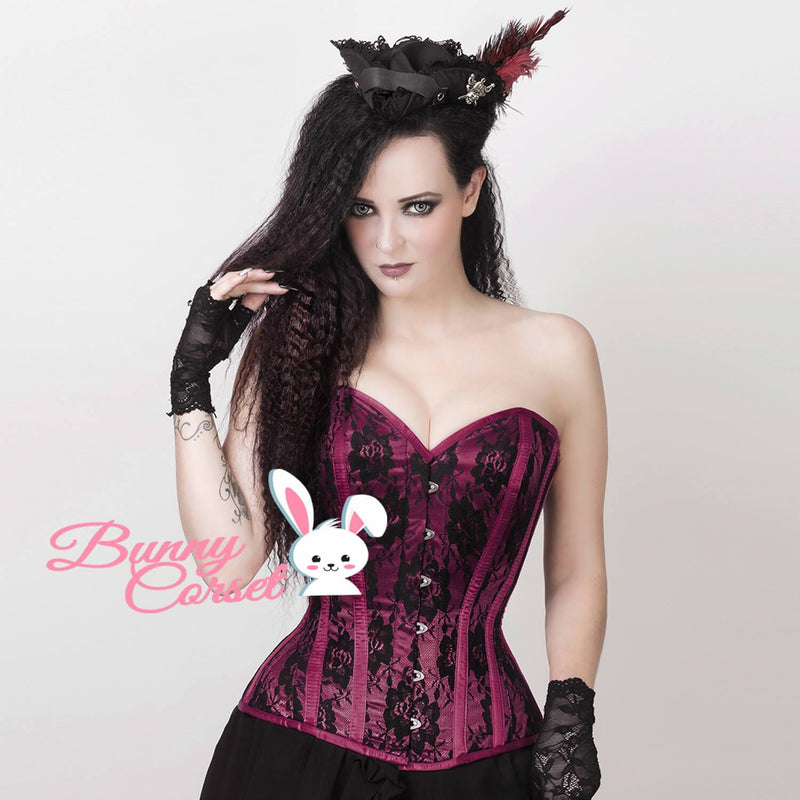 Lea Overbust Satin Corset