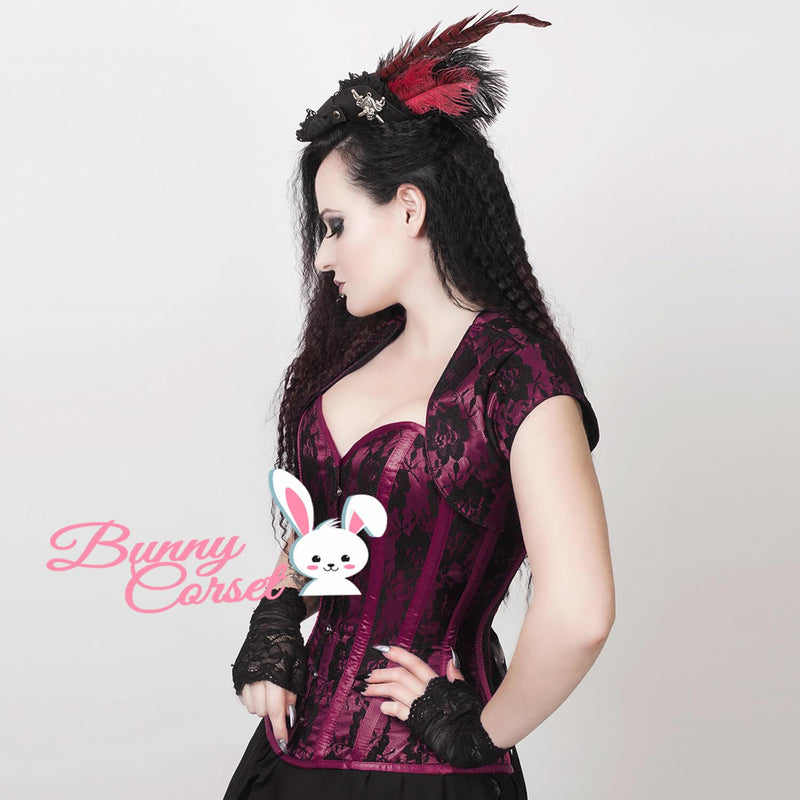 Lea Overbust Satin Corset