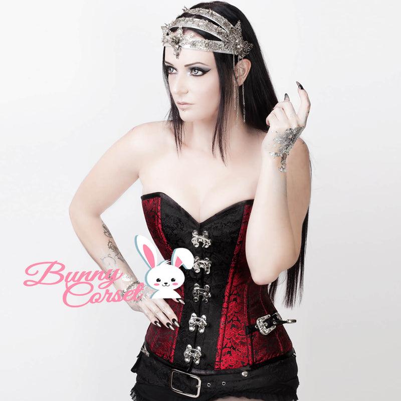 Amani Brocade Overbust Corset