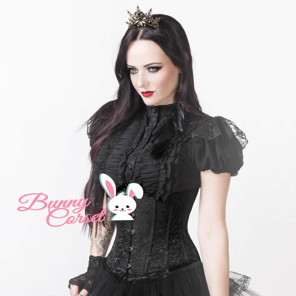 Elora Brocade Underbust Corset