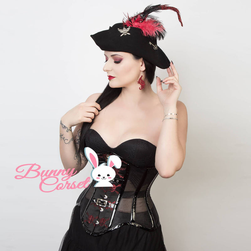 SOLD OUT  - Ashlyn Mesh Underbust Corset