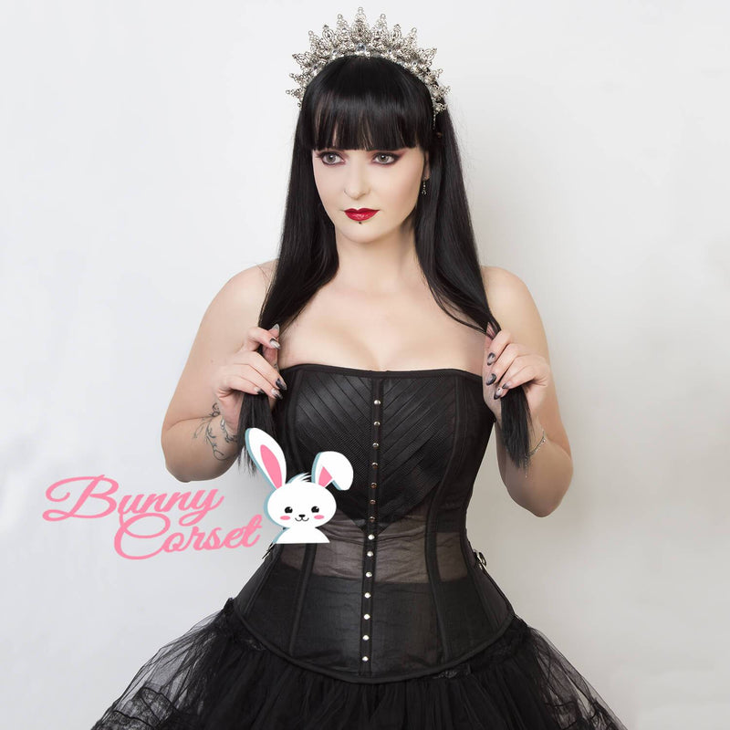 Jayda Black Mesh Corset