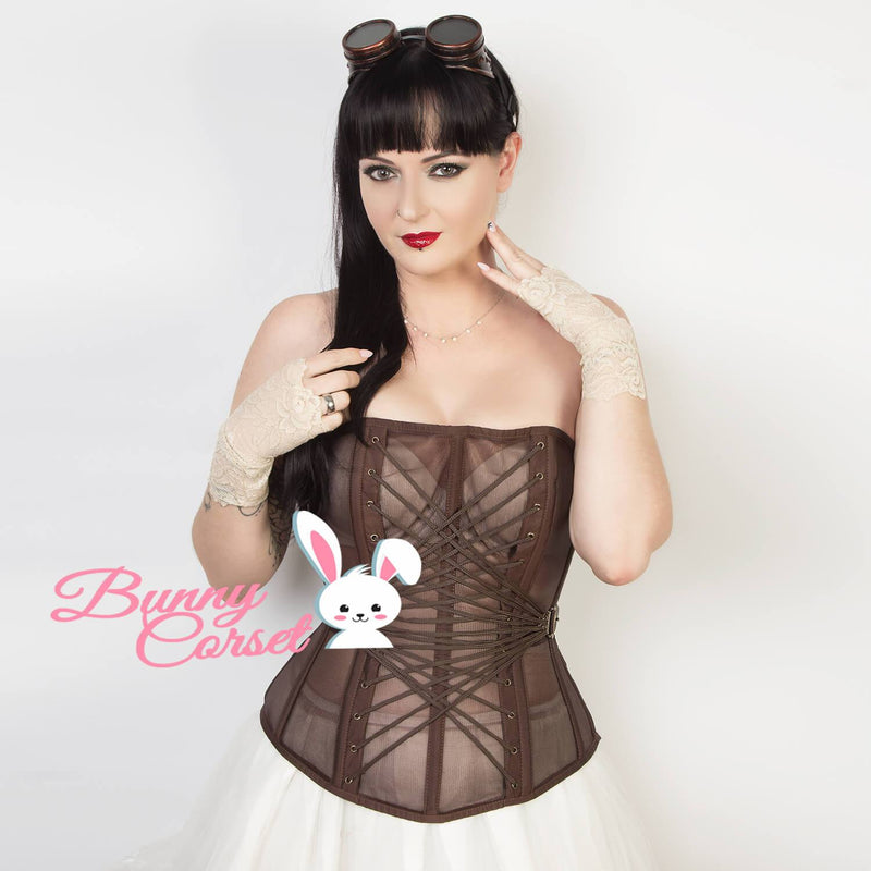 Zahra Overbust Mesh Corset
