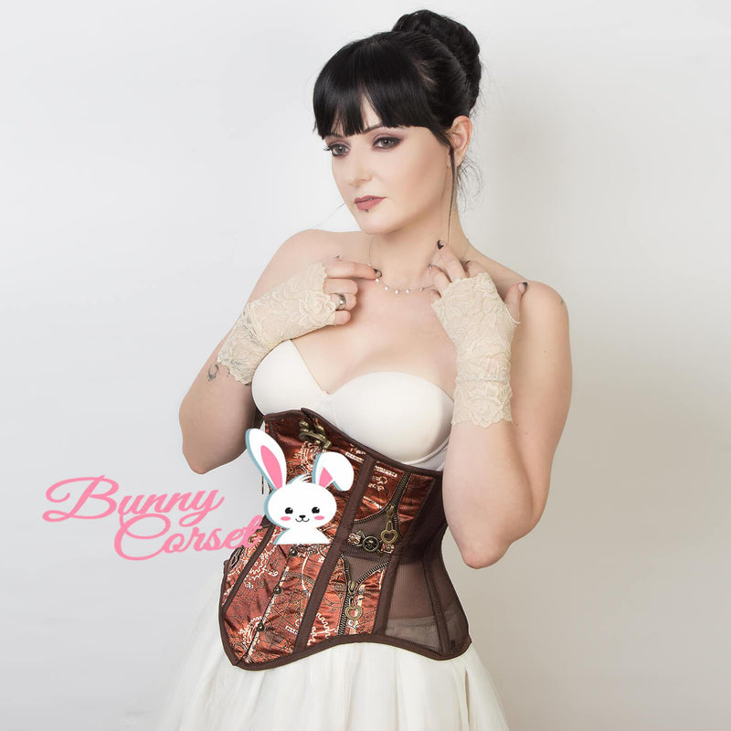 Bethany Underbust Mesh Corset