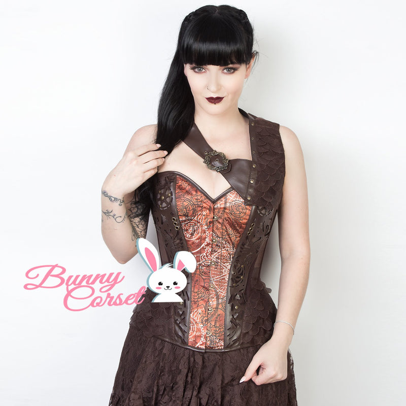 Liana Mesh Overbust Corset
