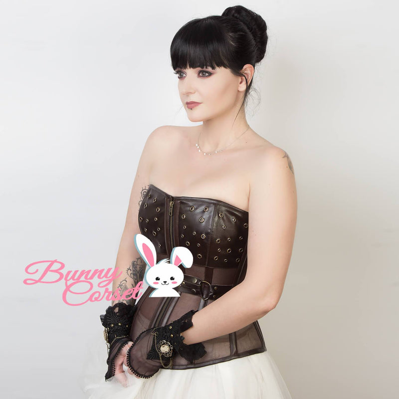 Zariyah Overbust Mesh Corset
