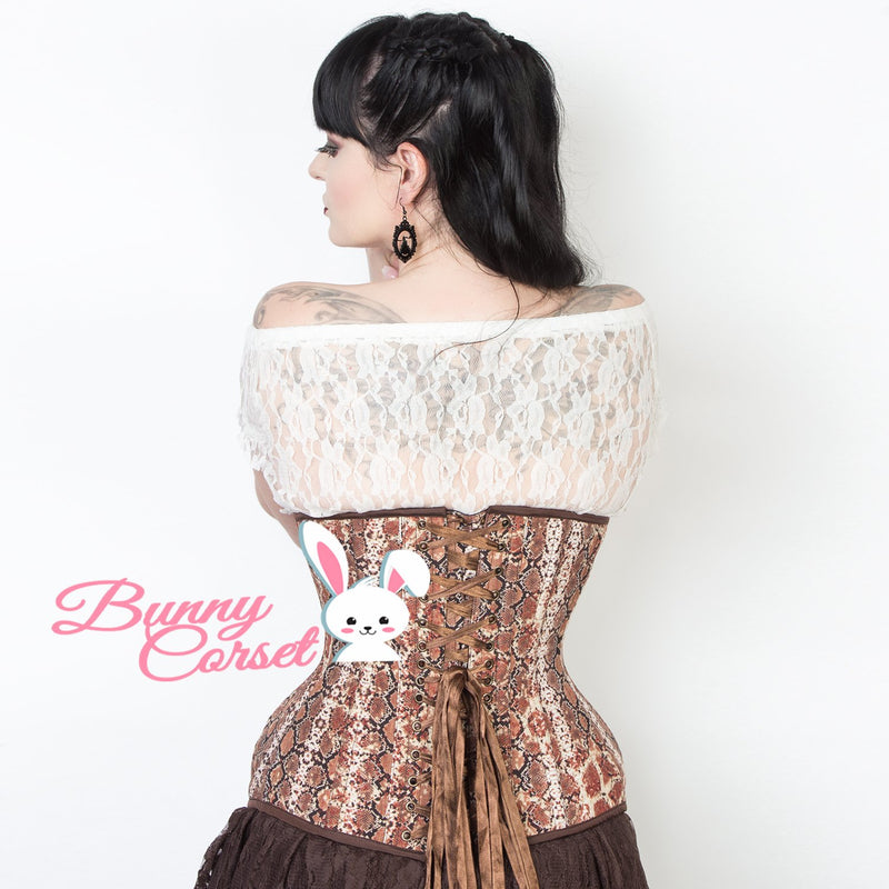 Nadia Snake Print Corset