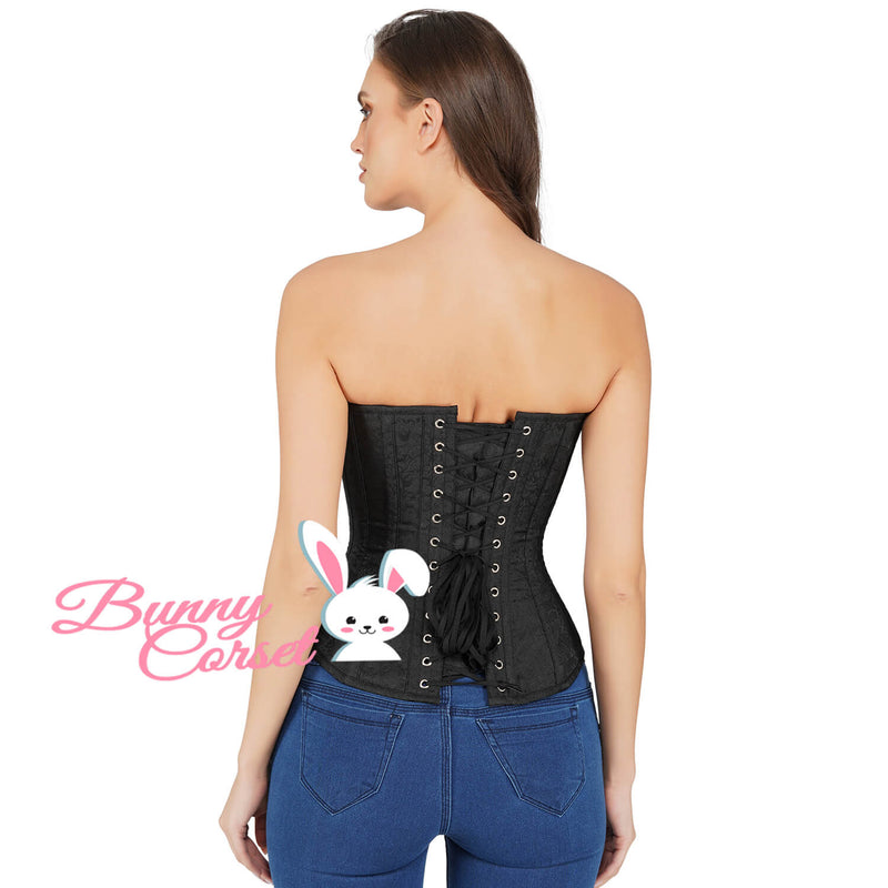 Livia Overbust Black Corset