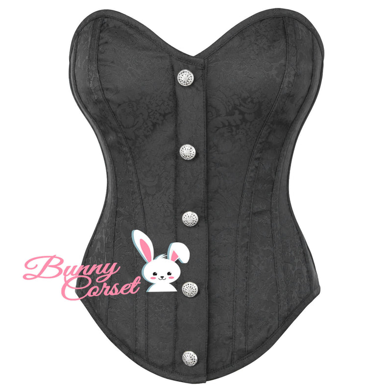 Livia Custom Made Black Corset