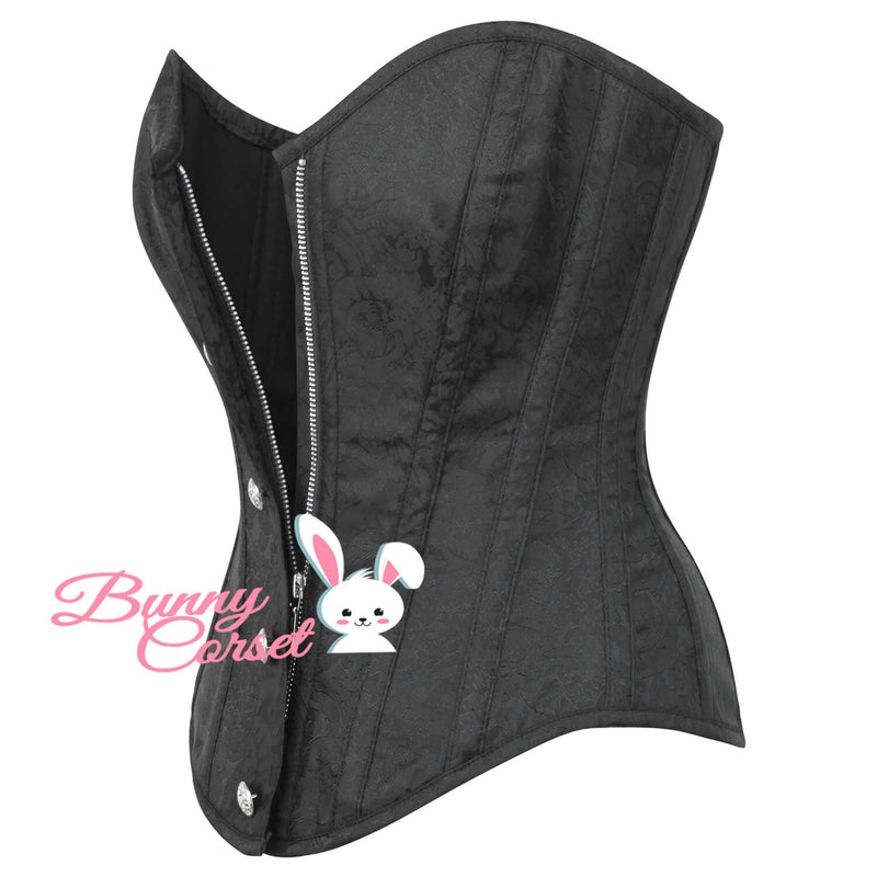 Livia Custom Made Black Corset