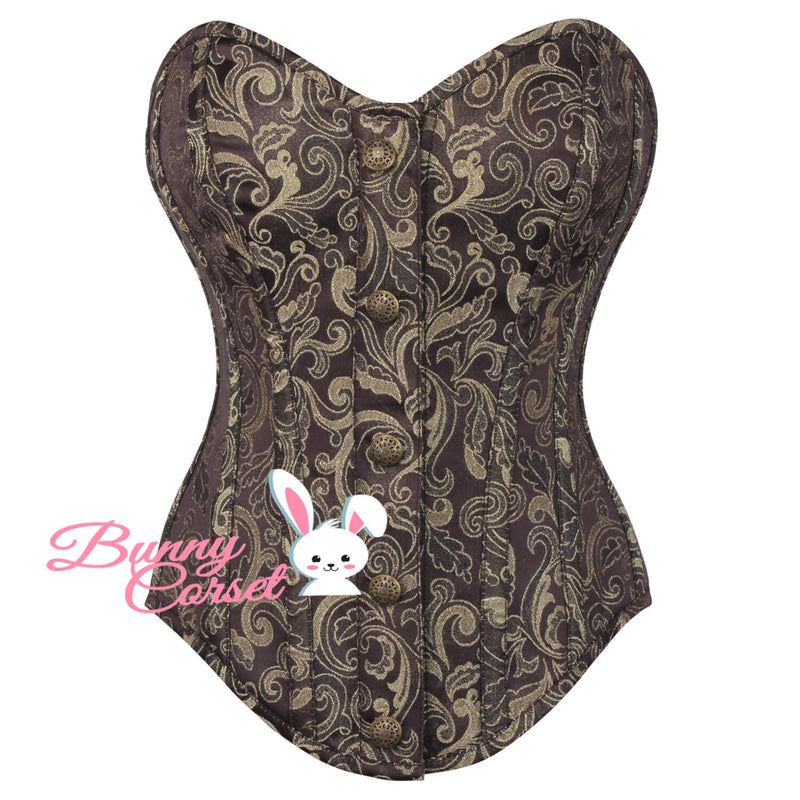 Mercy Overbust Brocade Corset