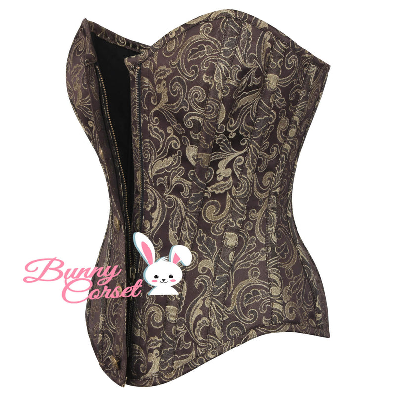 Mercy Overbust Brocade Corset