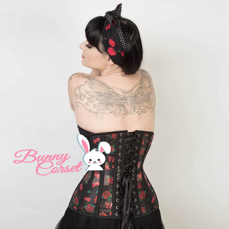 Lorelei Underbust Mesh Corset