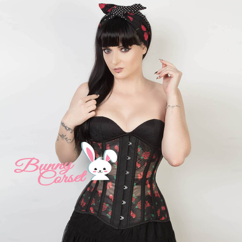 Lorelei Underbust Mesh Corset