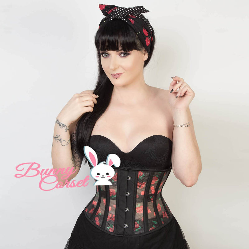 Julieta Underbust Mesh Corset