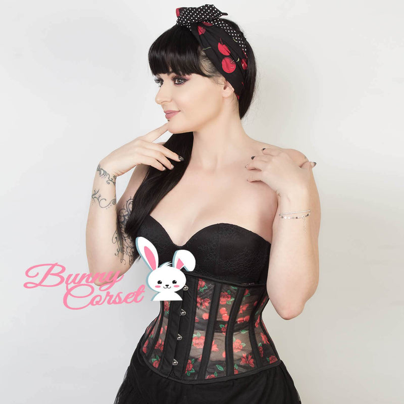 Julieta Underbust Mesh Corset
