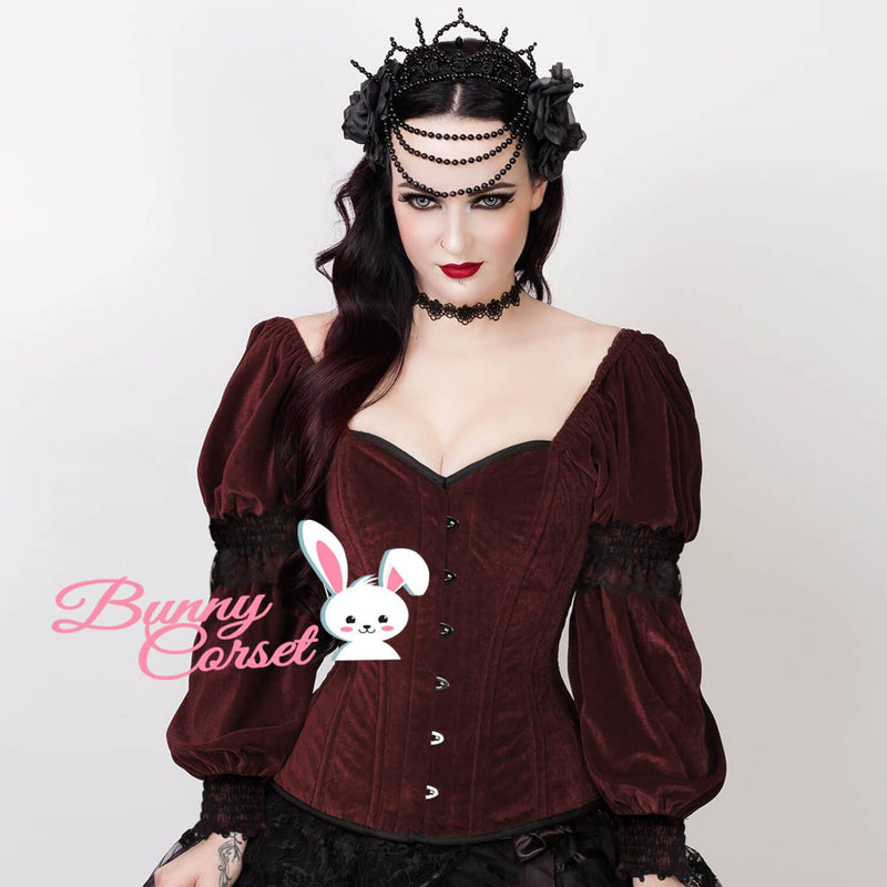 Yara Overbust Brown Corset