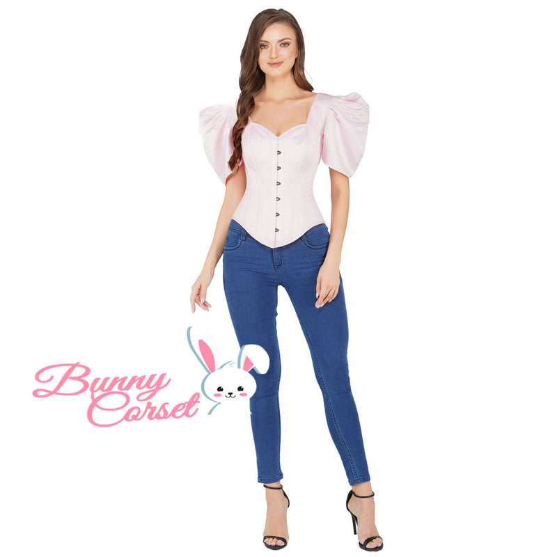 Estelle Overbust Pink Corset