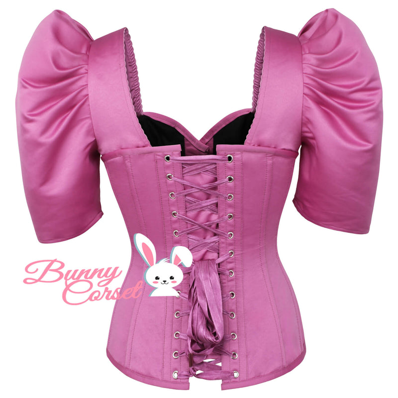 Selene Steel Boned Satin Corset