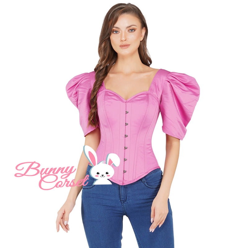 Selene Steel Boned Satin Corset