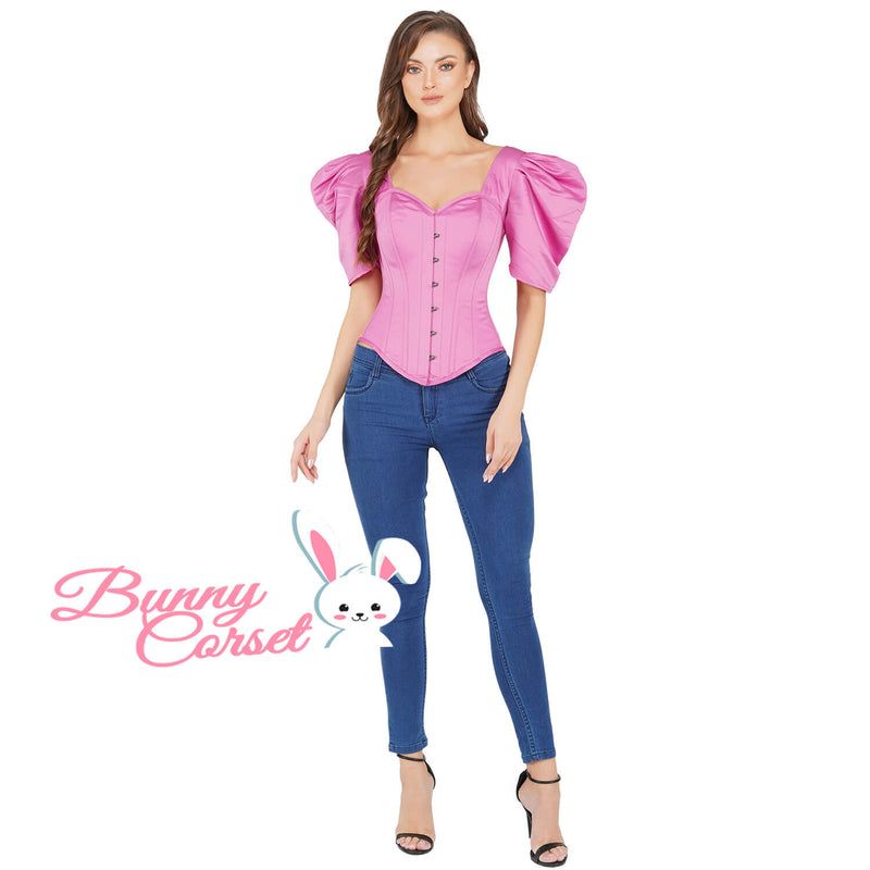 Selene Steel Boned Satin Corset