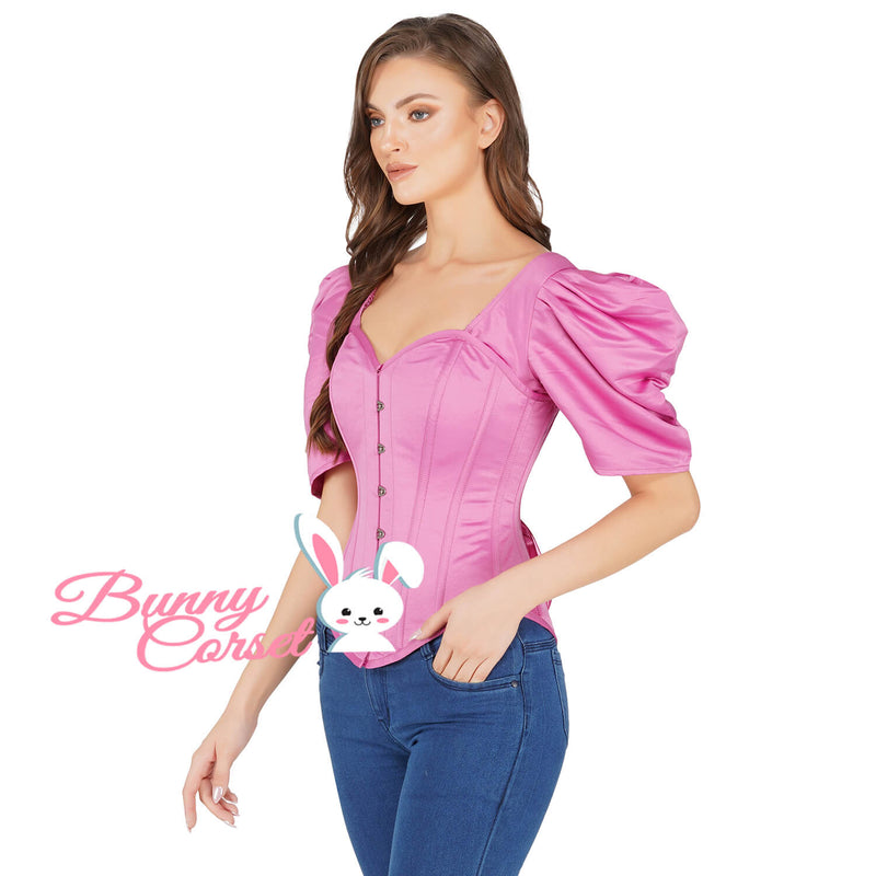 Selene Steel Boned Satin Corset